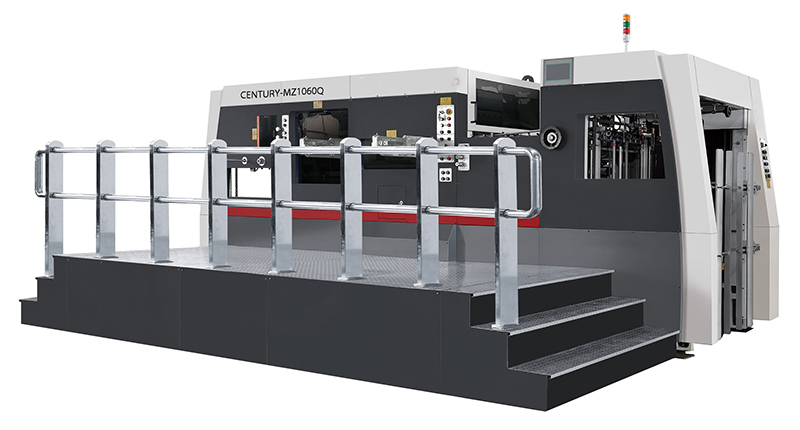 Troqueladora automática de cama plana (1050/1060x750mm)